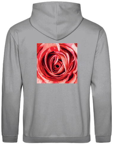 RED ROSE HOODY UNISEX